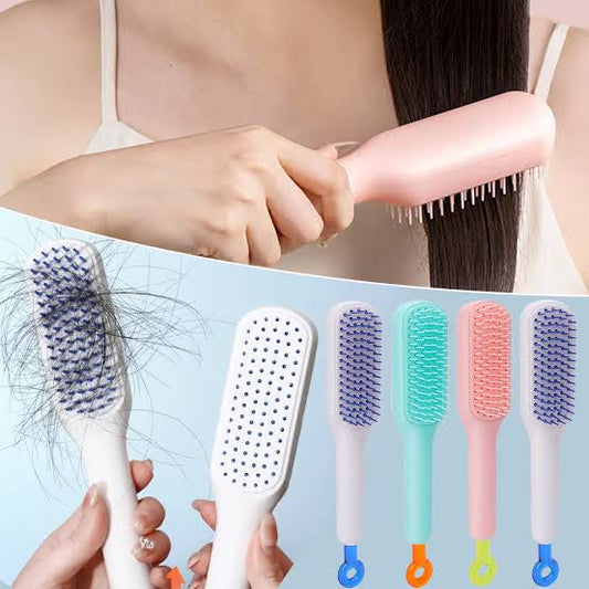 Self Cleaning Hair Comb