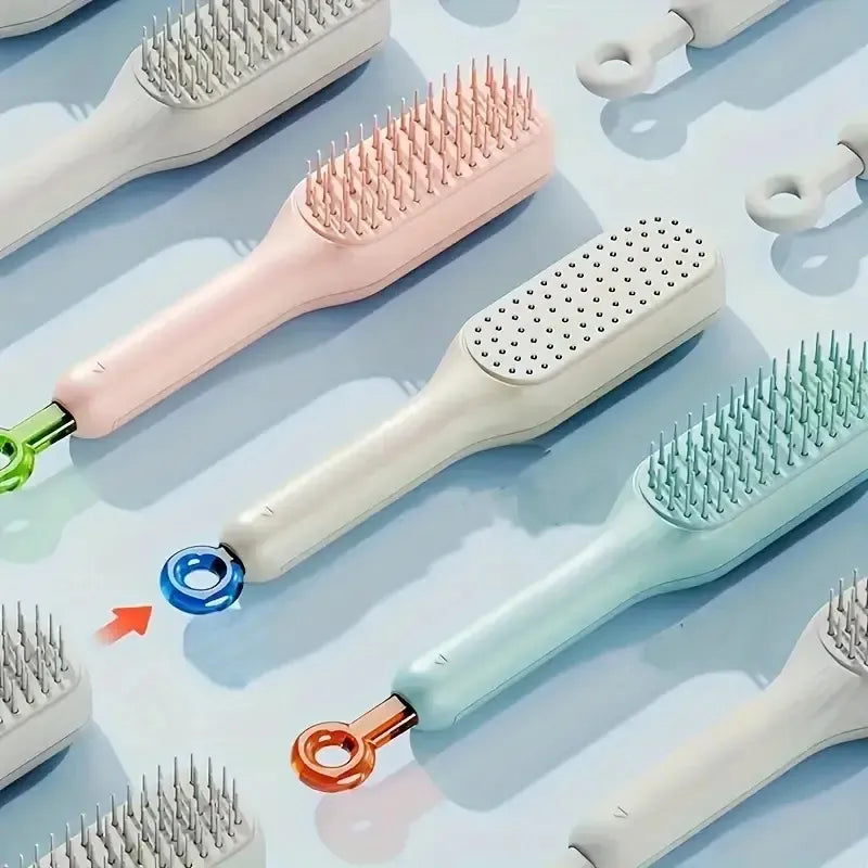 Self Cleaning Hair Comb